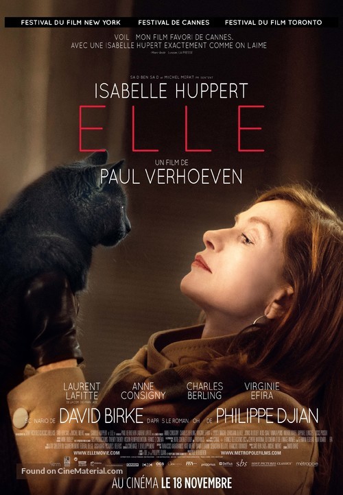 Elle - Canadian Movie Poster