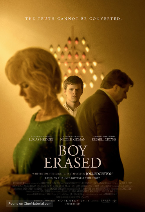 Boy Erased - Movie Poster