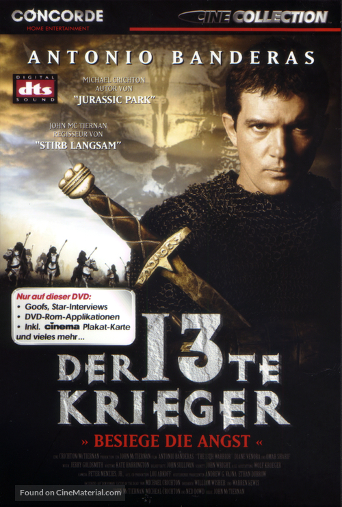 The 13th Warrior - German Movie Cover