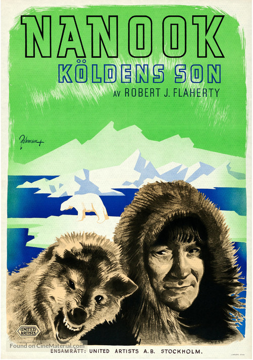 Nanook of the North - Swedish Movie Poster