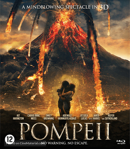 Pompeii - Dutch Blu-Ray movie cover