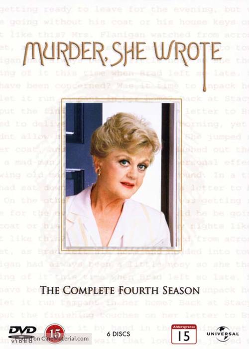 &quot;Murder, She Wrote&quot; - Danish DVD movie cover