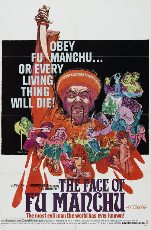 The Face of Fu Manchu - Movie Poster