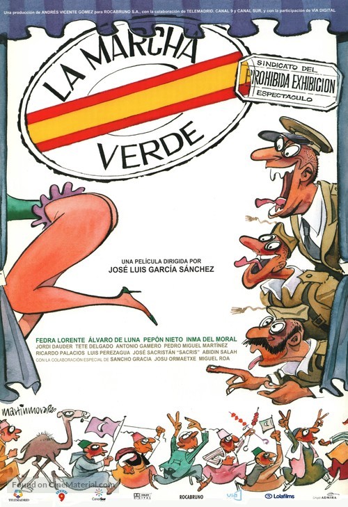 Marcha verde, La - Spanish Movie Poster