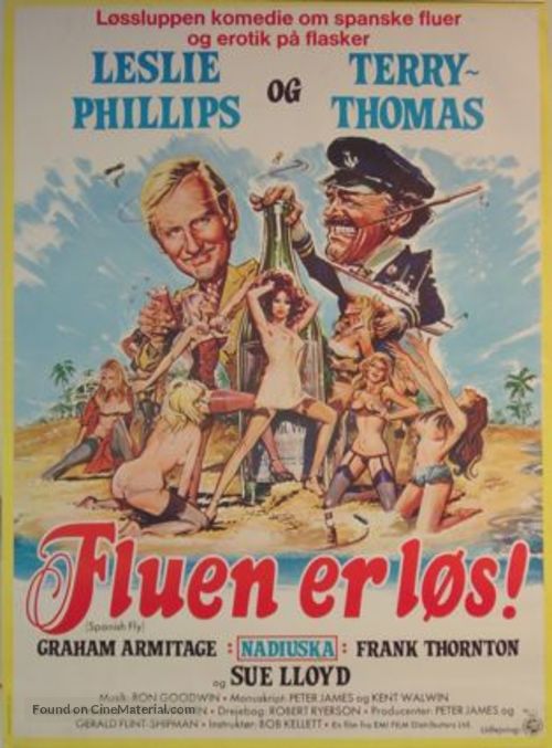 Spanish Fly - Danish Movie Poster