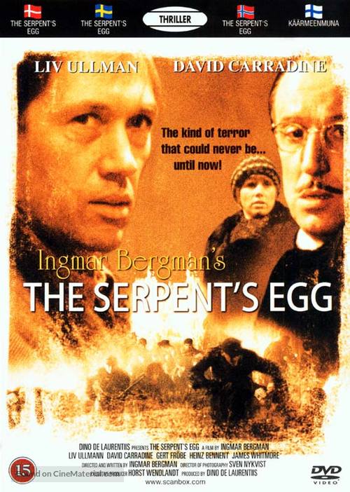 The Serpent&#039;s Egg - Danish DVD movie cover