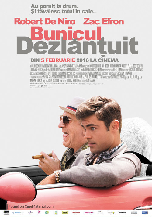 Dirty Grandpa - Romanian Movie Poster