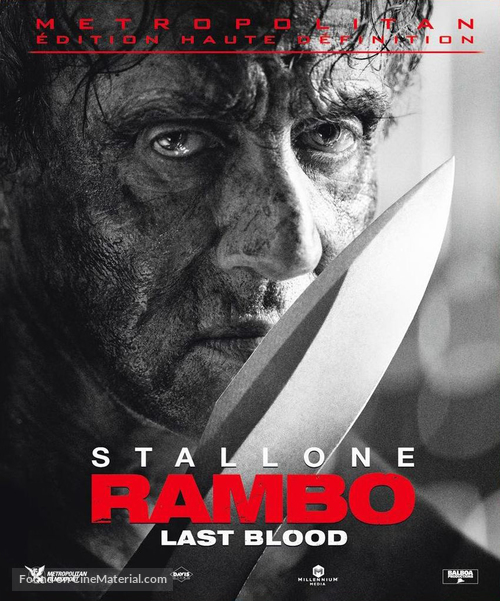 Rambo: Last Blood - French Movie Cover