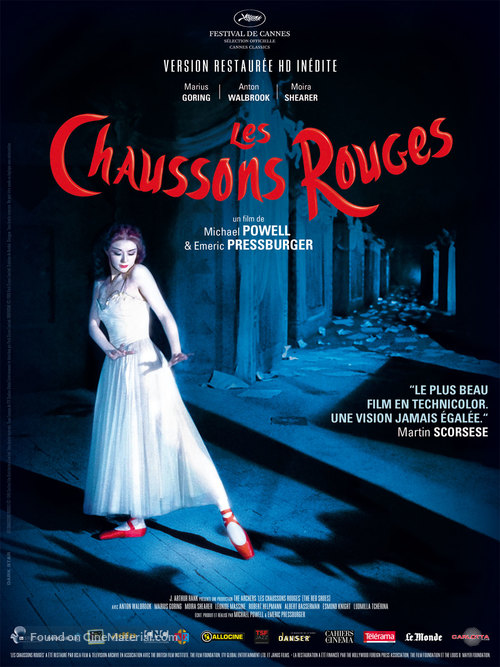 The Red Shoes - French Re-release movie poster