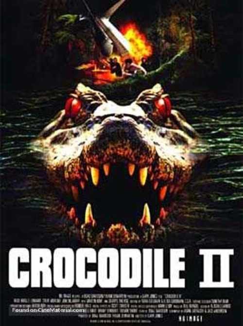 Crocodile 2: Death Swamp - DVD movie cover
