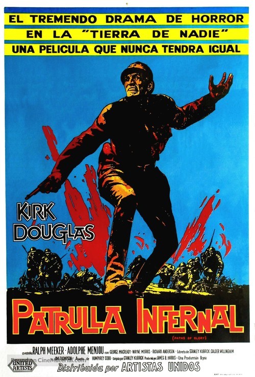 Paths of Glory - Argentinian Movie Poster