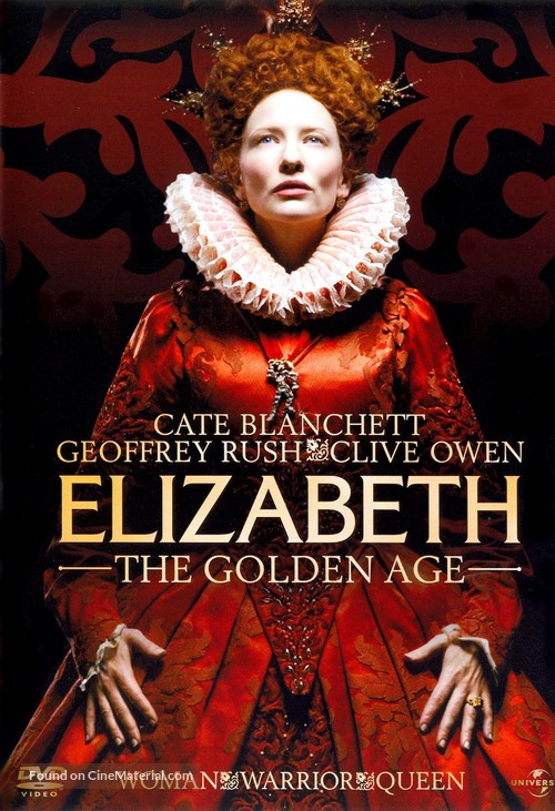 Elizabeth: The Golden Age - DVD movie cover