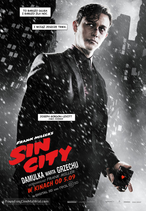 Sin City: A Dame to Kill For - Polish Movie Poster