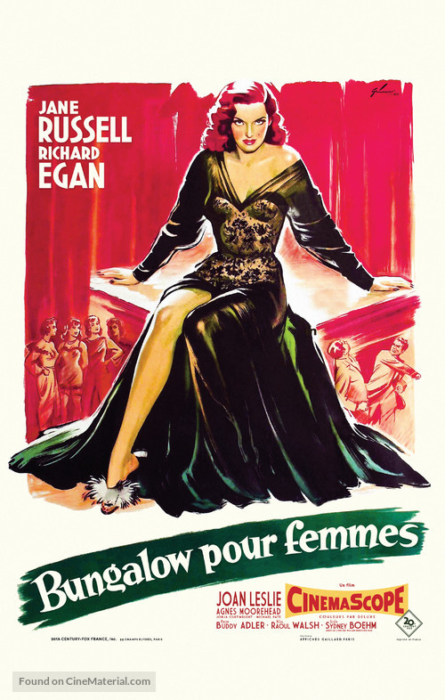 The Revolt of Mamie Stover - French Movie Poster