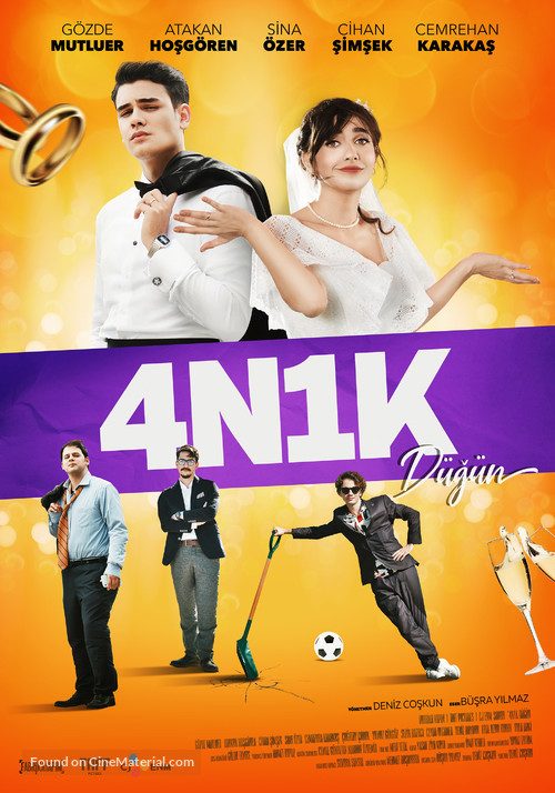 4N1K D&uuml;g&uuml;n - Turkish Movie Poster