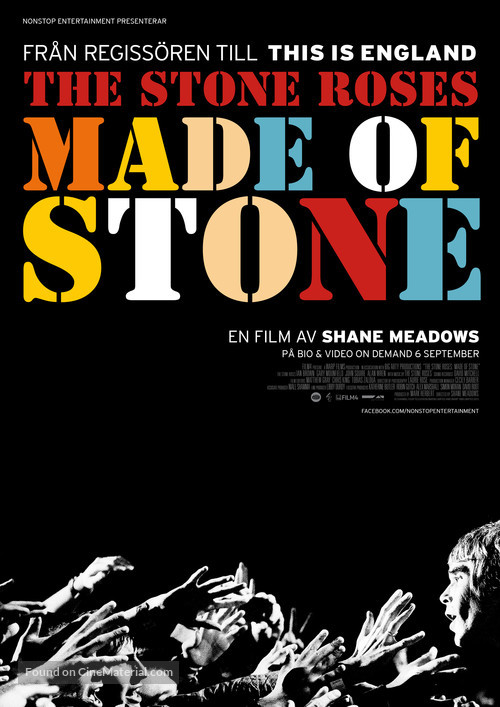 The Stone Roses: Made of Stone - Swedish Movie Poster