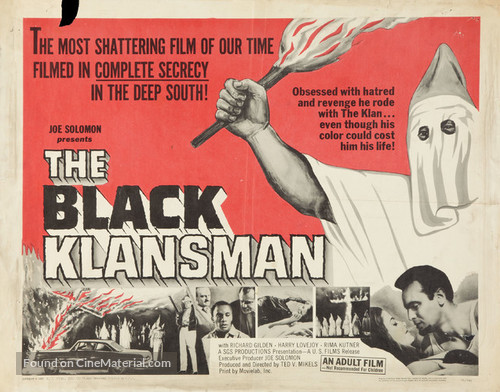 The Black Klansman - Movie Poster