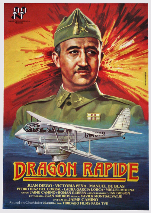 Drag&oacute;n Rapide - Spanish Movie Poster