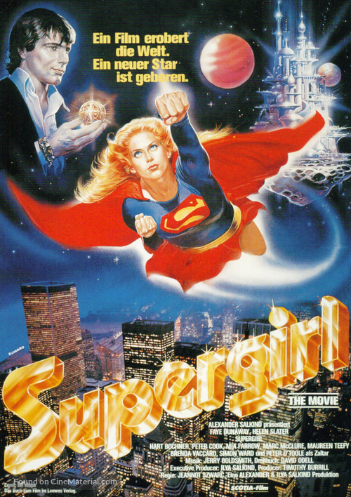 Supergirl - German Movie Poster