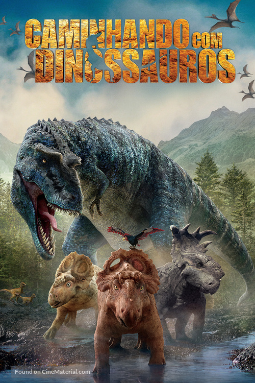 Walking with Dinosaurs 3D - Brazilian DVD movie cover