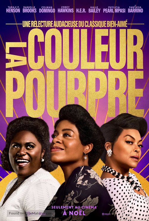 The Color Purple - French Movie Poster