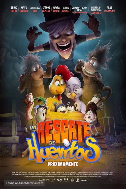 Un rescate de huevitos - Mexican Movie Poster