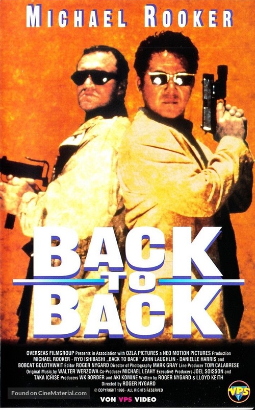 Back to Back - German VHS movie cover