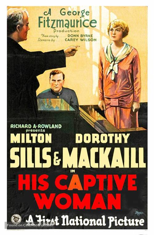His Captive Woman - Movie Poster