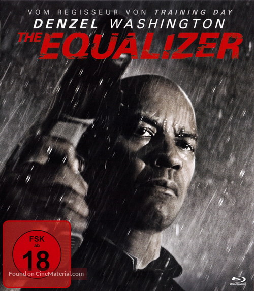 The Equalizer - German Blu-Ray movie cover