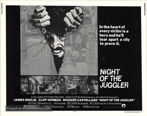 Night of the Juggler - Movie Poster