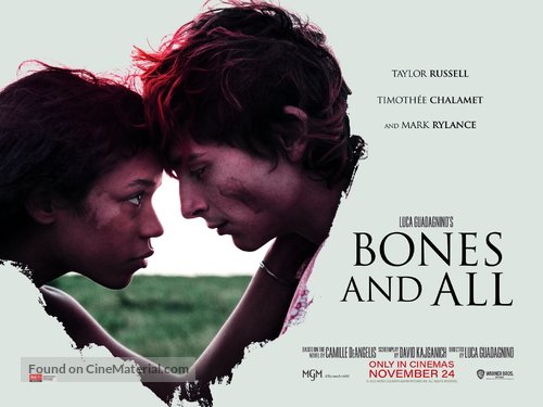 Bones and All - British Movie Poster