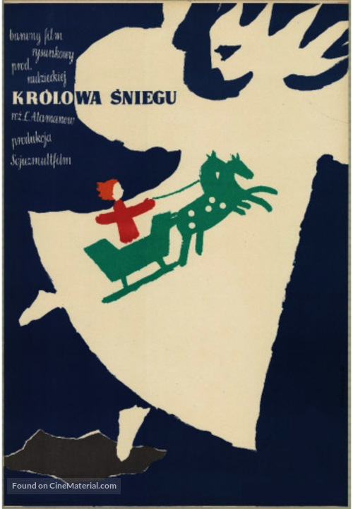 Snezhnaya koroleva - Polish Movie Poster