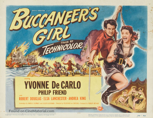 Buccaneer&#039;s Girl - Movie Poster