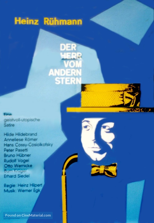 Der Herr vom andern Stern - German Movie Poster