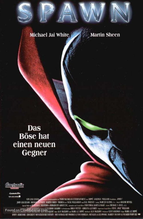Spawn - German VHS movie cover