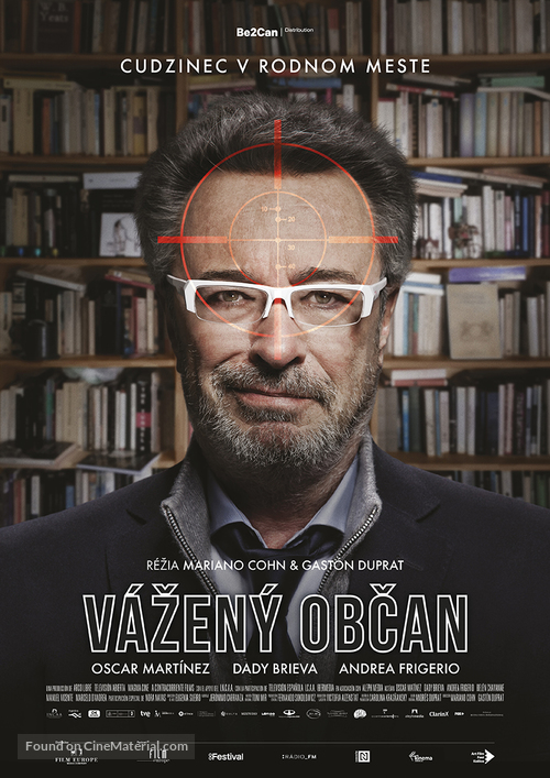 El ciudadano ilustre - Slovak Movie Poster