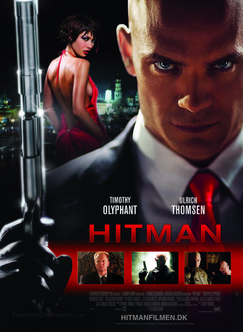 Hitman - Danish Movie Poster