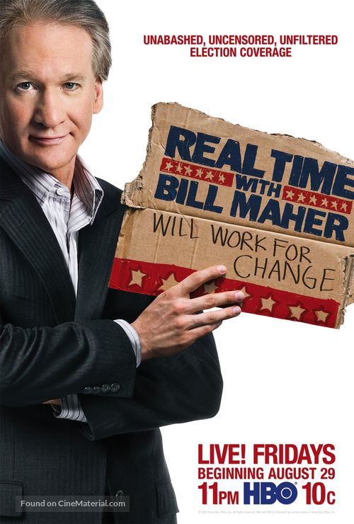 &quot;Real Time with Bill Maher&quot; - Movie Poster