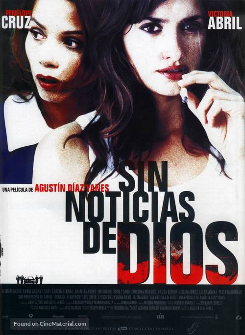 Sin Noticias De Dios - Spanish Movie Poster