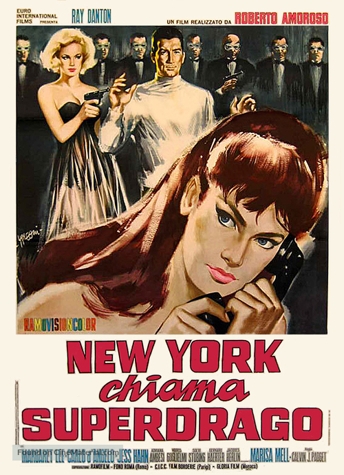 New York chiama Superdrago - Italian Movie Poster