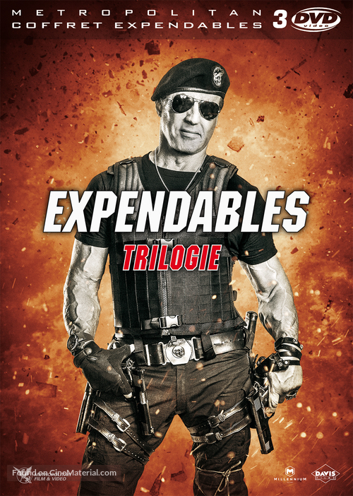 The Expendables 3 - French DVD movie cover