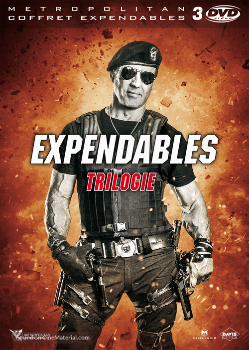 The Expendables 3 - French DVD movie cover