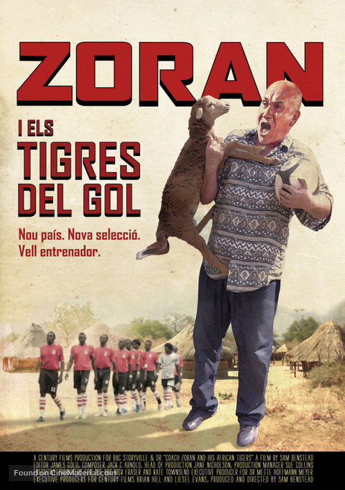 Coach Zoran and His African Tigers - Andorran Movie Poster