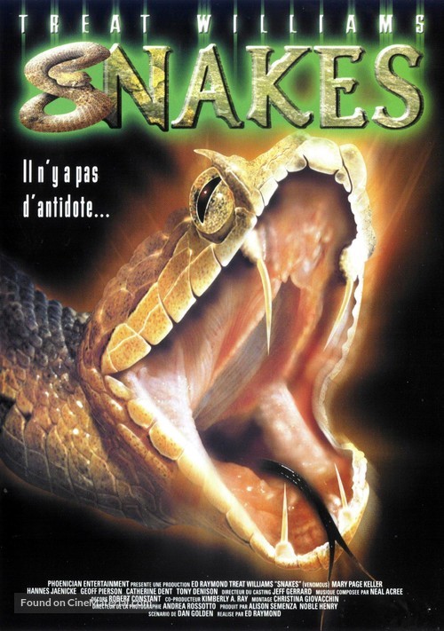 Venomous - French DVD movie cover