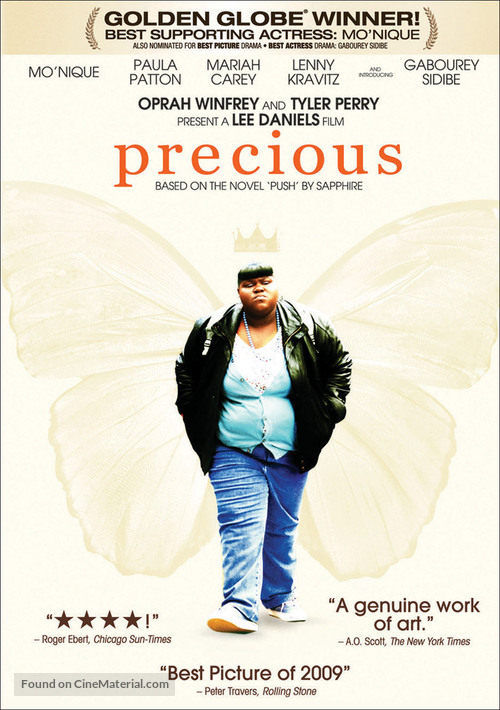 Precious: Based on the Novel Push by Sapphire - DVD movie cover