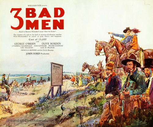 3 Bad Men - Movie Poster
