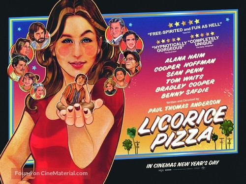 Licorice Pizza - British Movie Poster