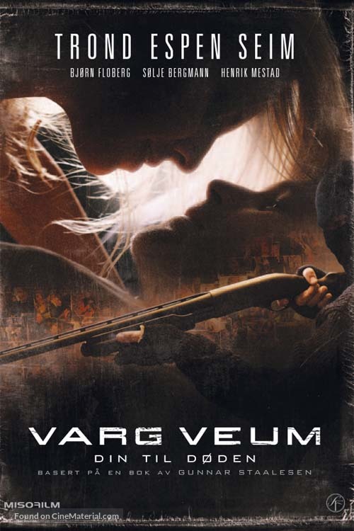 Varg Veum - Din til d&oslash;den - Norwegian poster