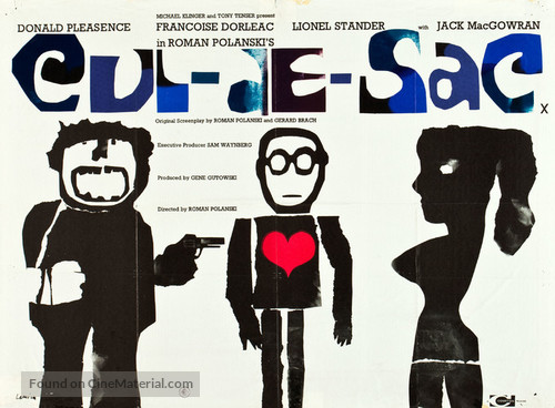 Cul-de-sac - British Movie Poster