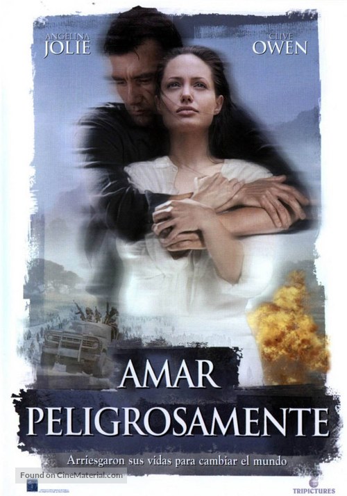 Beyond Borders - Spanish DVD movie cover